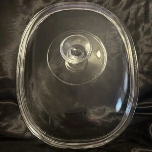 PYREX Clear Glass Oval Replacement LID F-14-C
